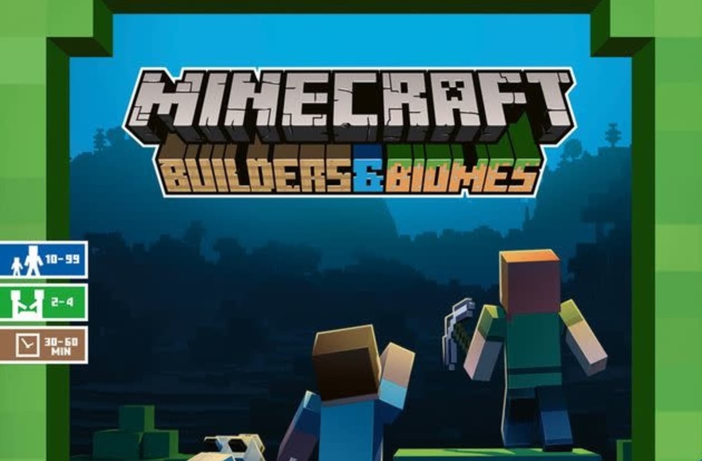 Minecraft: Builders & Biomes – planszówka nie tylko dla maniaków RPG